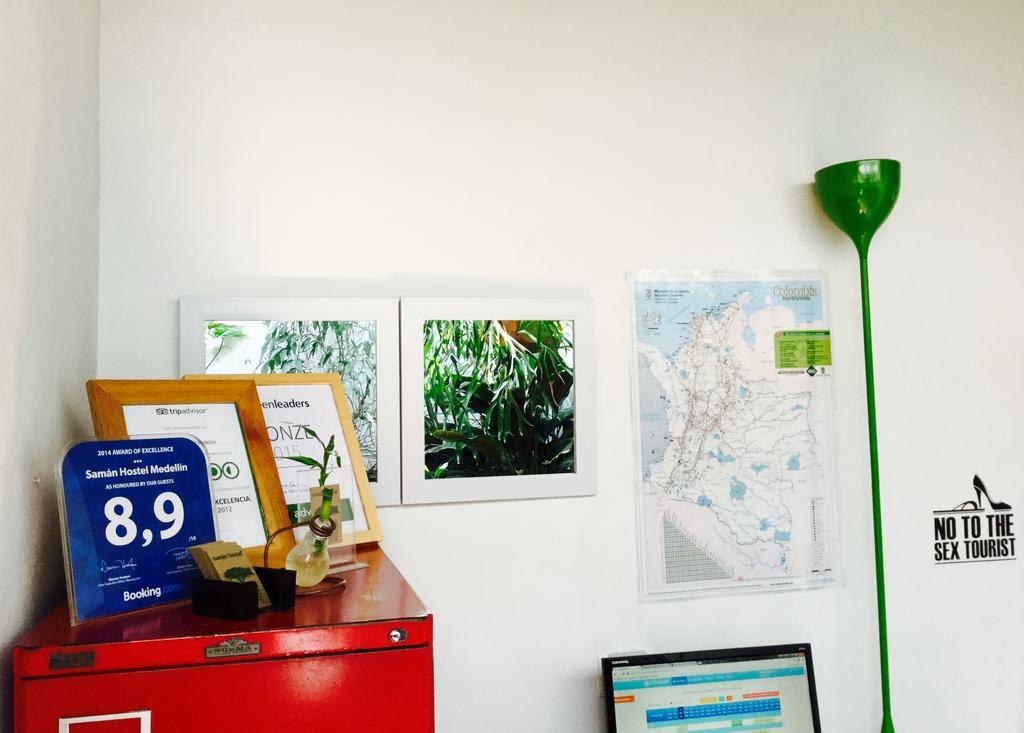 Saman Hostel Medellín Kültér fotó