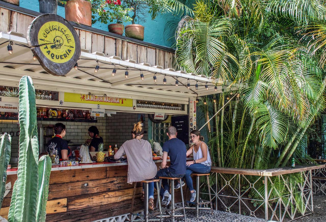 Saman Hostel Medellín Kültér fotó